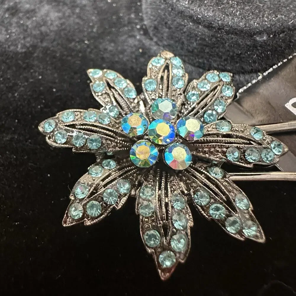 Cara New York Rhinestone Hair Pin Elegant Fancy Wedding Prom Formal Gorgeous NEW